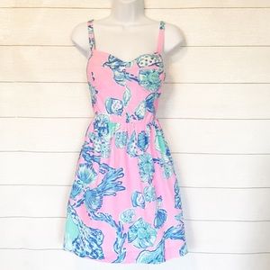 Lilly Pulitzer Pink & Blue Sundress